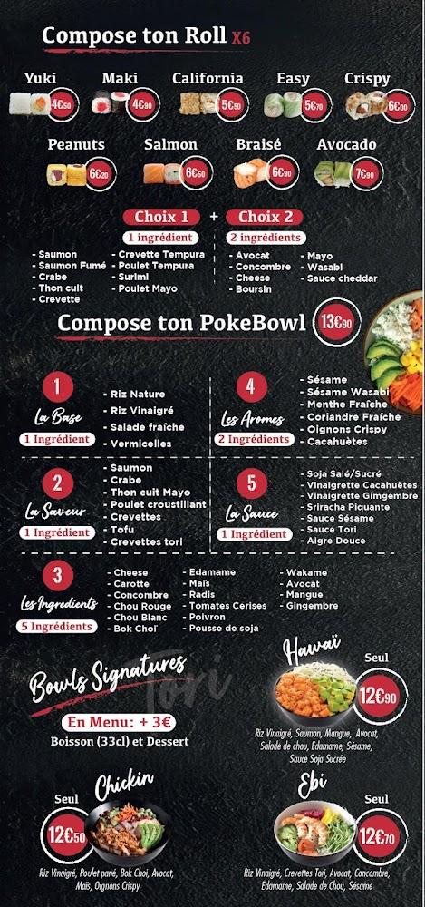 Sushi Tori Thaï - Menu Image 3