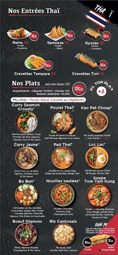 Sushi Tori Thaï - Menu Image 4